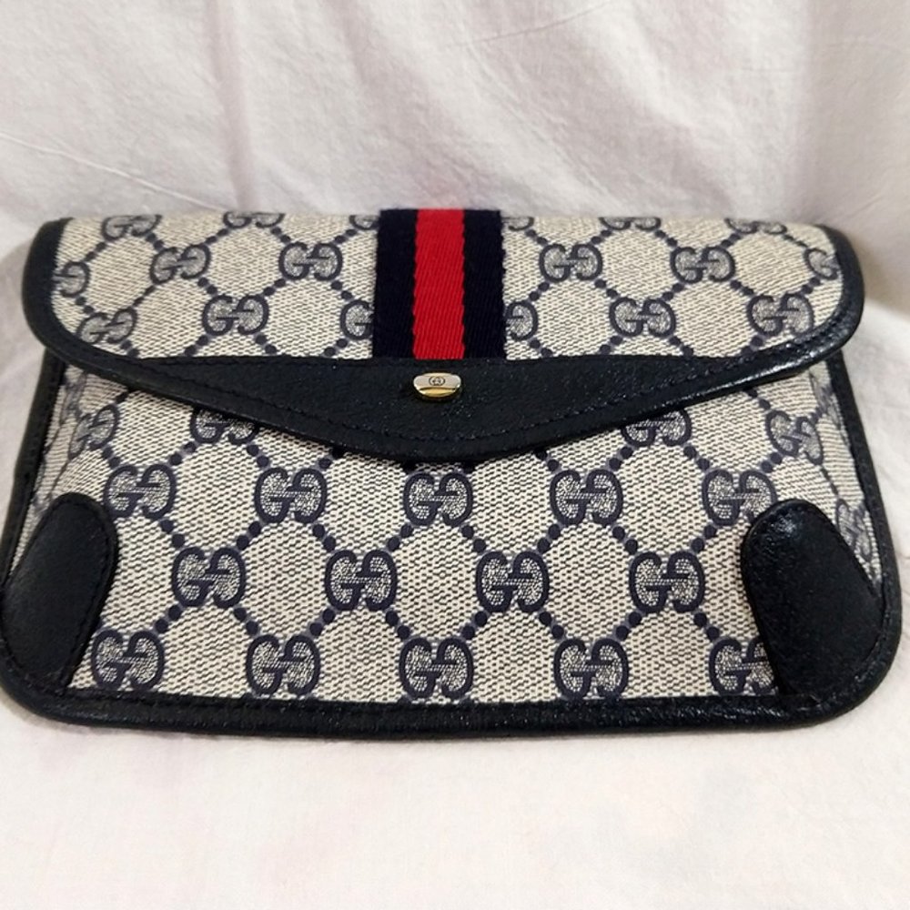 Gucci Canvas Travel Makeup Bag